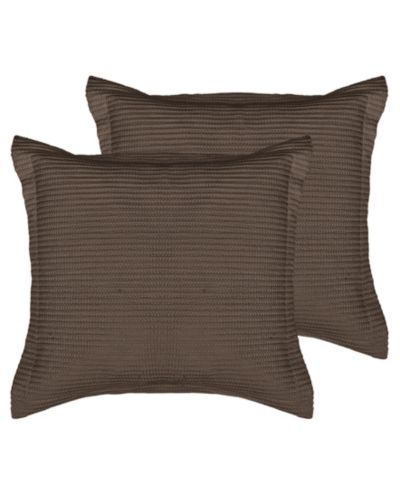 Levtex Home Cloud Waffle 2-Pc. Sham Set, European