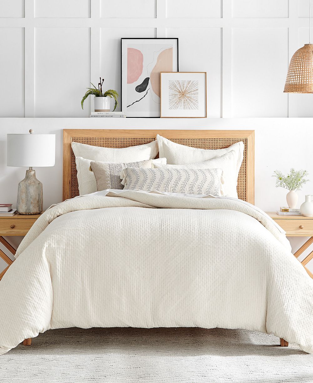 Комплект из 3 предметов Levtex Home Reede с текстурированным пододеяльником, King/California King