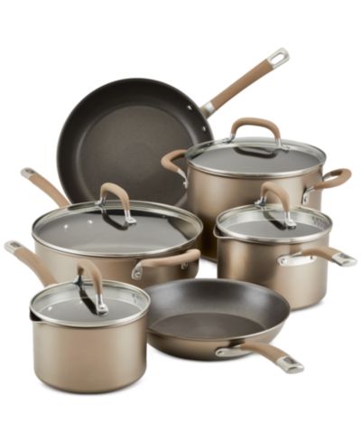 Набор посуды Circulon Premier Professional Hard-Anodized Aluminum 10-Pc.