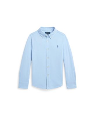 Polo Ralph Lauren Toddler and Little Boys Featherweight Cotton Mesh Shirt