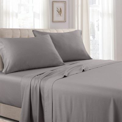 Комплект простыней Royal Tradition 100% Cotton Sateen, Low Profile (7-10 inches)