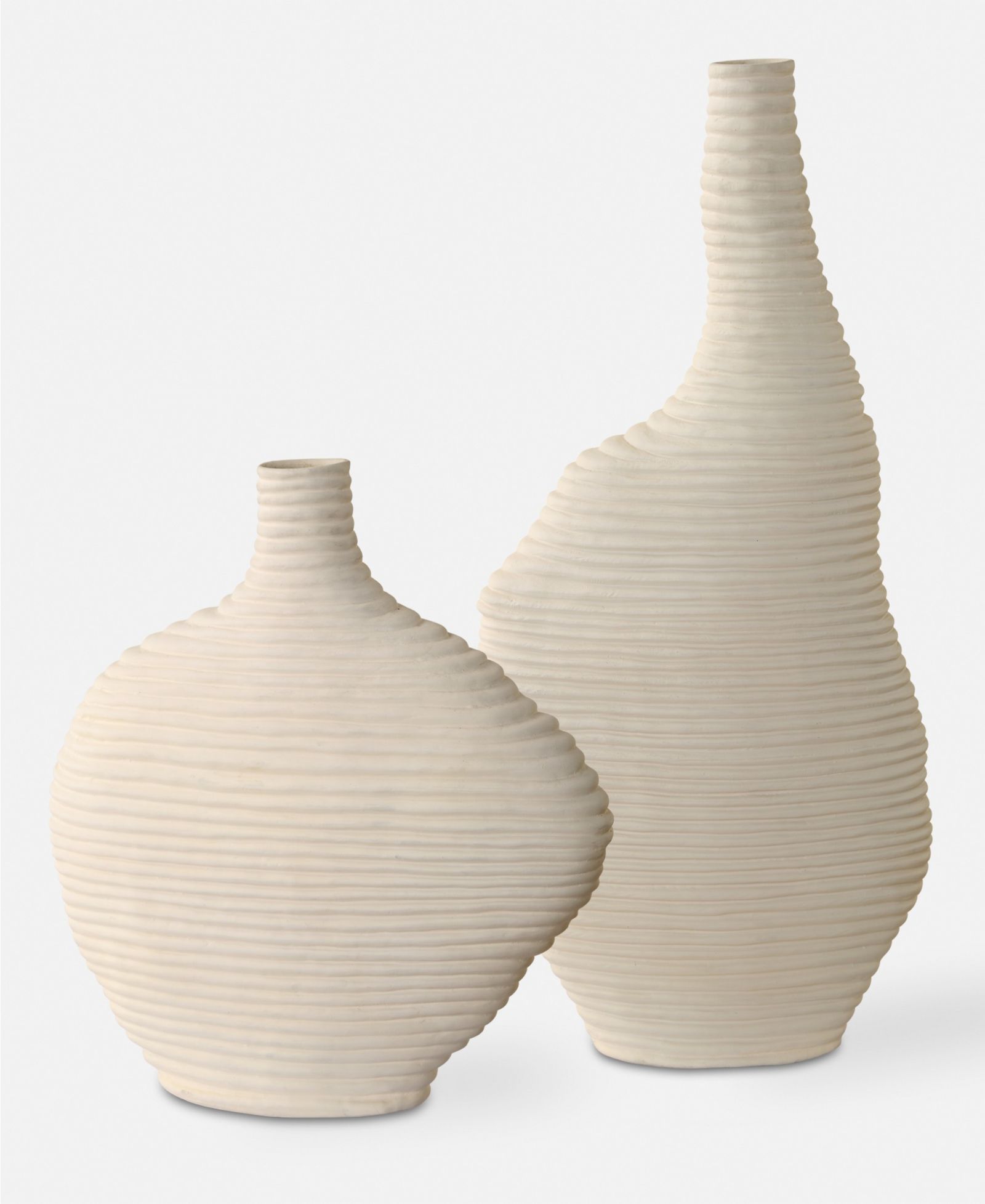Uttermost Duostacked Vases, Set of 2
