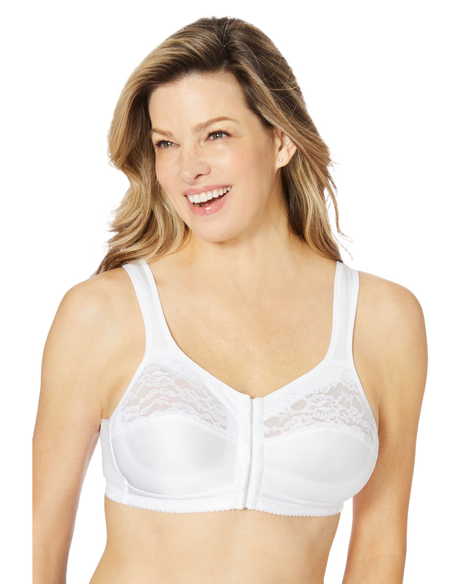 Женский бюстгальтер Comfort Choice Easy Enhancer с застежкой спереди без косточек