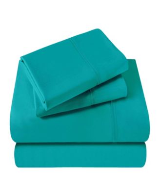 Комплект простыней Superior 400-TC Egyptian Cotton Solid Deep Pocket, Full