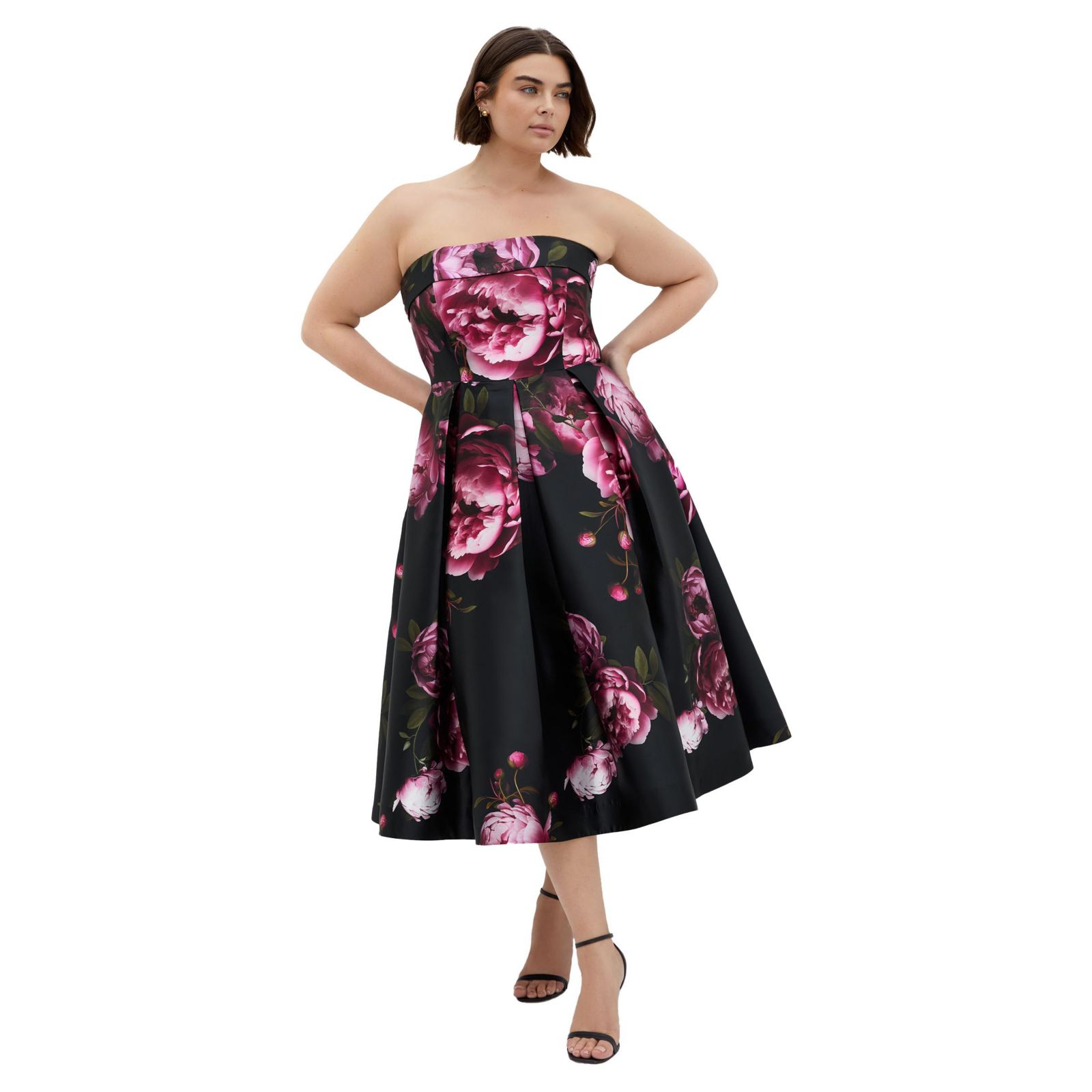 Женское платье Plus Size CITY CHIC Tiffany Bloom Dress