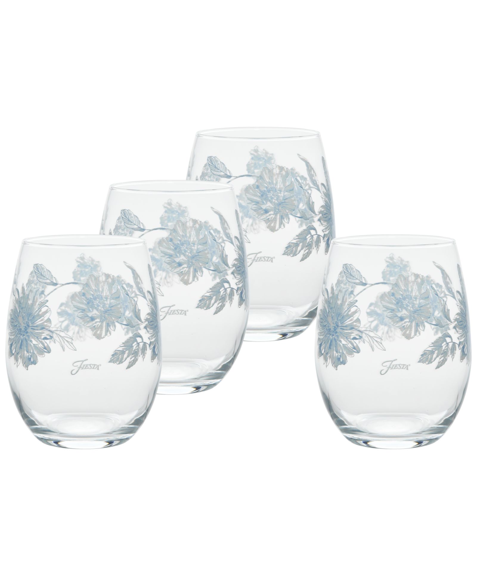 Набор бокалов для вина Fiesta Botanical Floral, 4 шт.