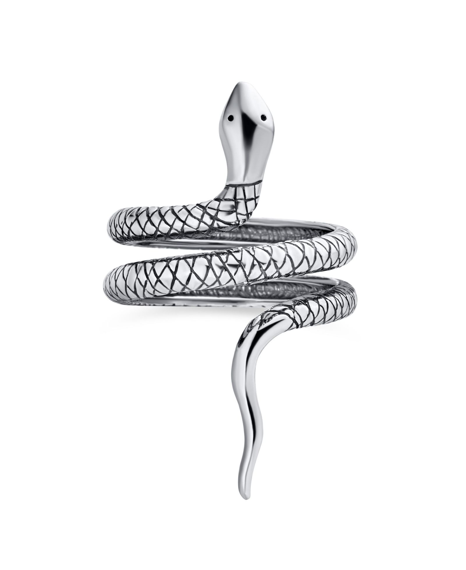 Bling Jewelry кольцо-змея с отделкой из опала, стерлинговое серебро.925