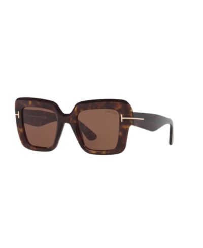 Женские солнцезащитные очки Tom Ford Square Esme TR001880
