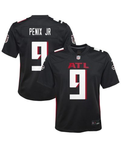 Nike Big Boys and Girls Michael Penix Jr. Black Atlanta Falcons Team Game Jersey