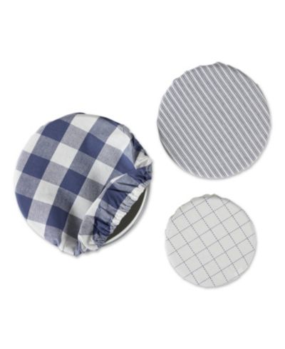 Design Imports 3-Pc. Cotton Dish Cover Set
