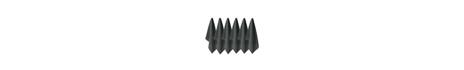 Набор кухонных полотенец Design Imports Basic Solid Cotton Flat Woven, 6 Piece, 18x28", Mineral