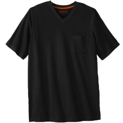 Boulder Creek Мужской by KingSize Heavyweight Pocket V-Neck Tee