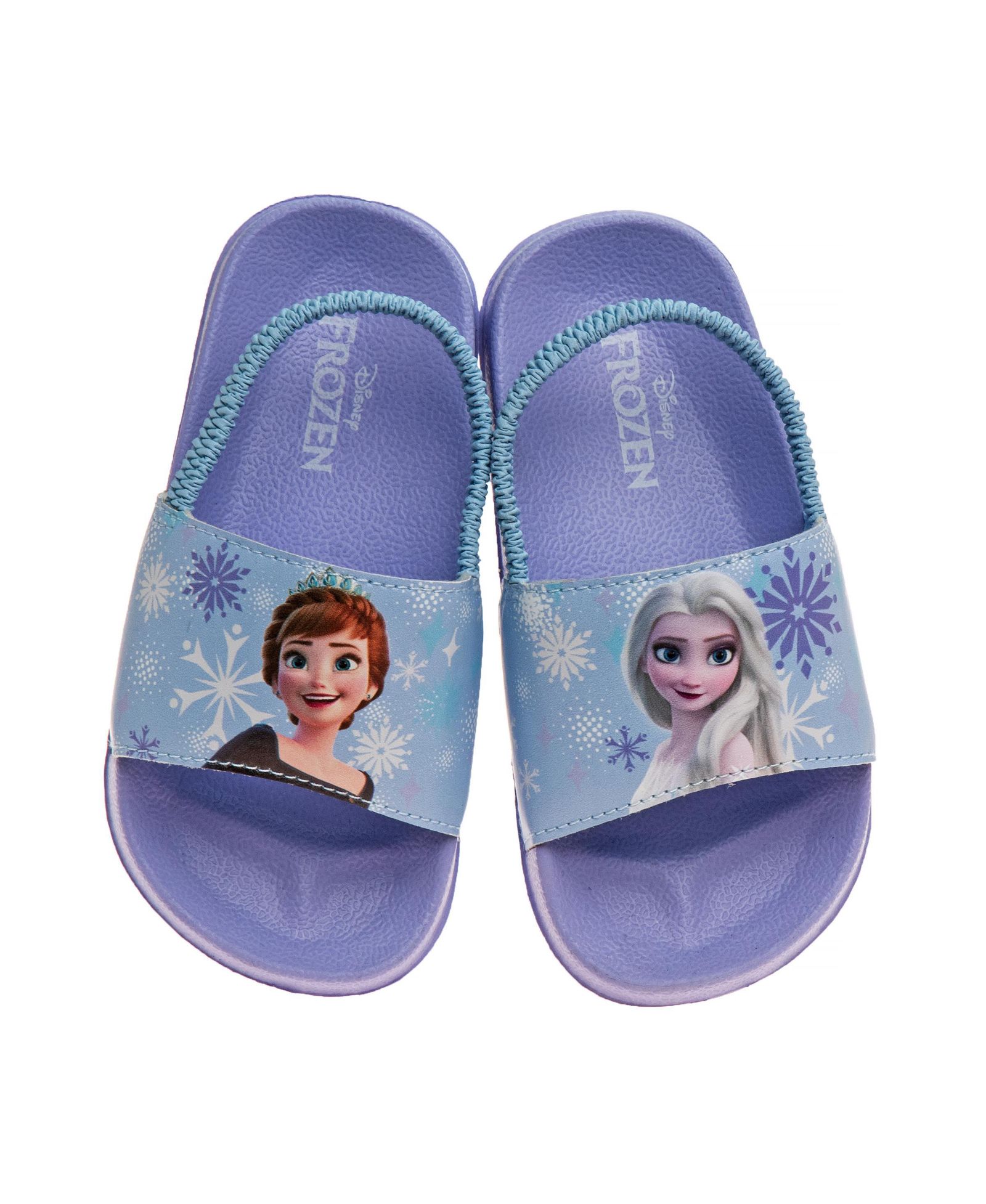 Шлепанцы Disney Frozen II для маленьких девочек с ремешком