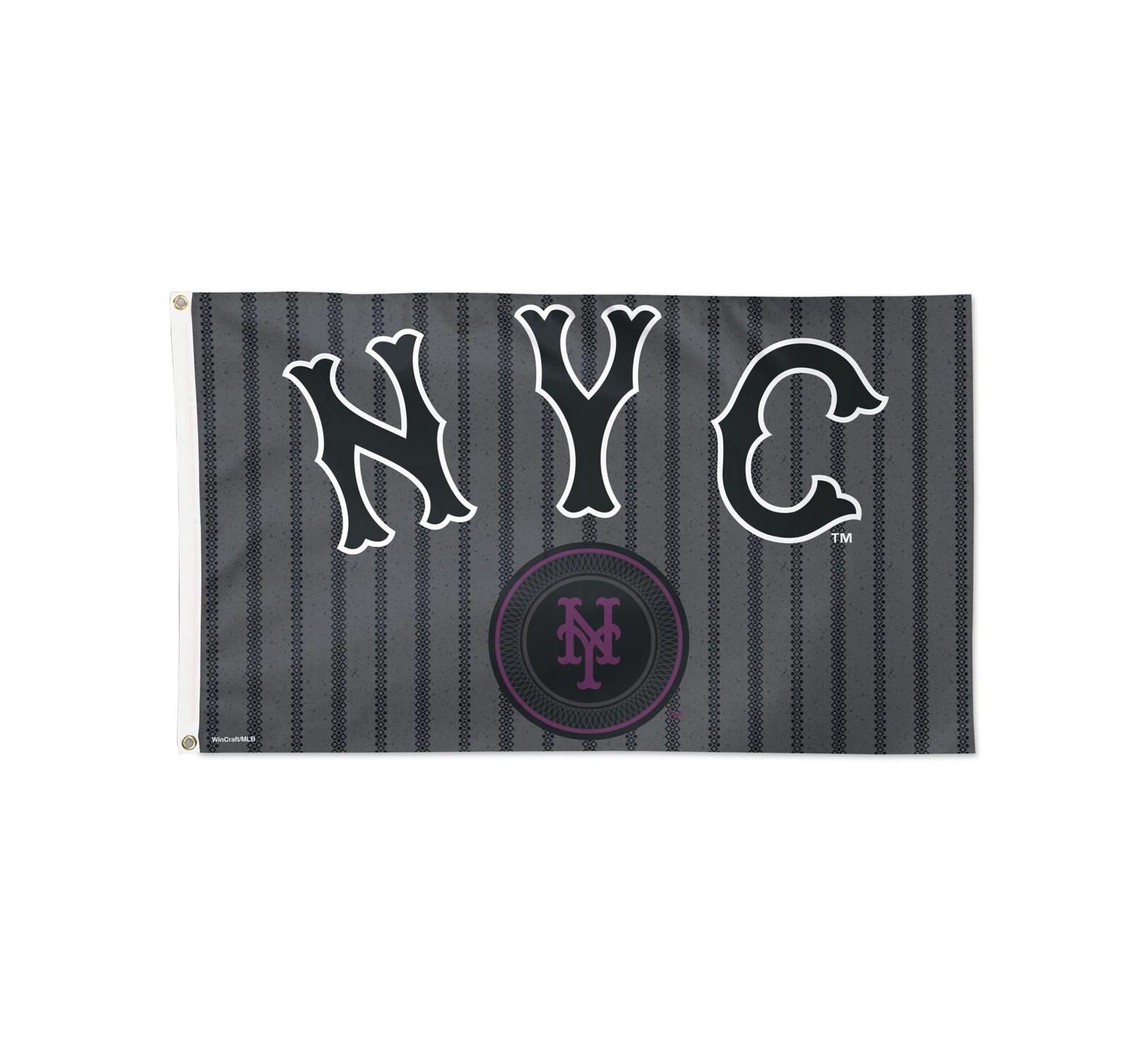 Wincraft New York Mets 2024 City Connect 3' x 5' One-Sided Deluxe Flag