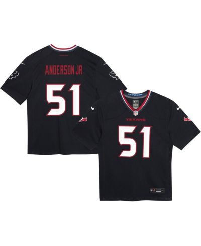 Детская игровая джерси Nike Will Anderson Jr. Navy Houston Texans
