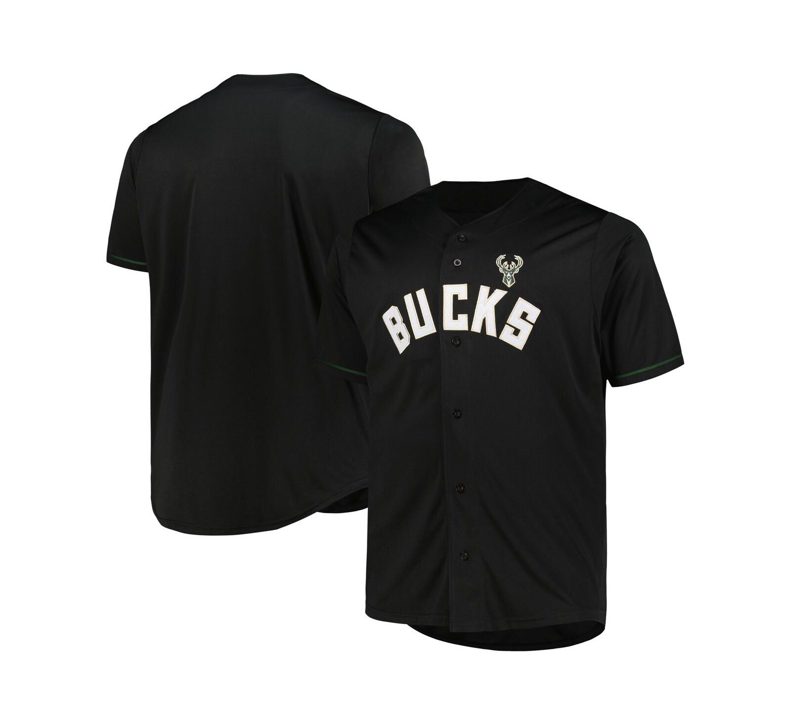 Мужская джерси Profile Milwaukee Bucks Big & Tall Pop, черная