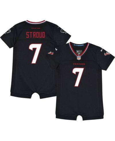 Детский комбинезон Nike C.J. Stroud Houston Texans Game Romper Jersey, темно-синий