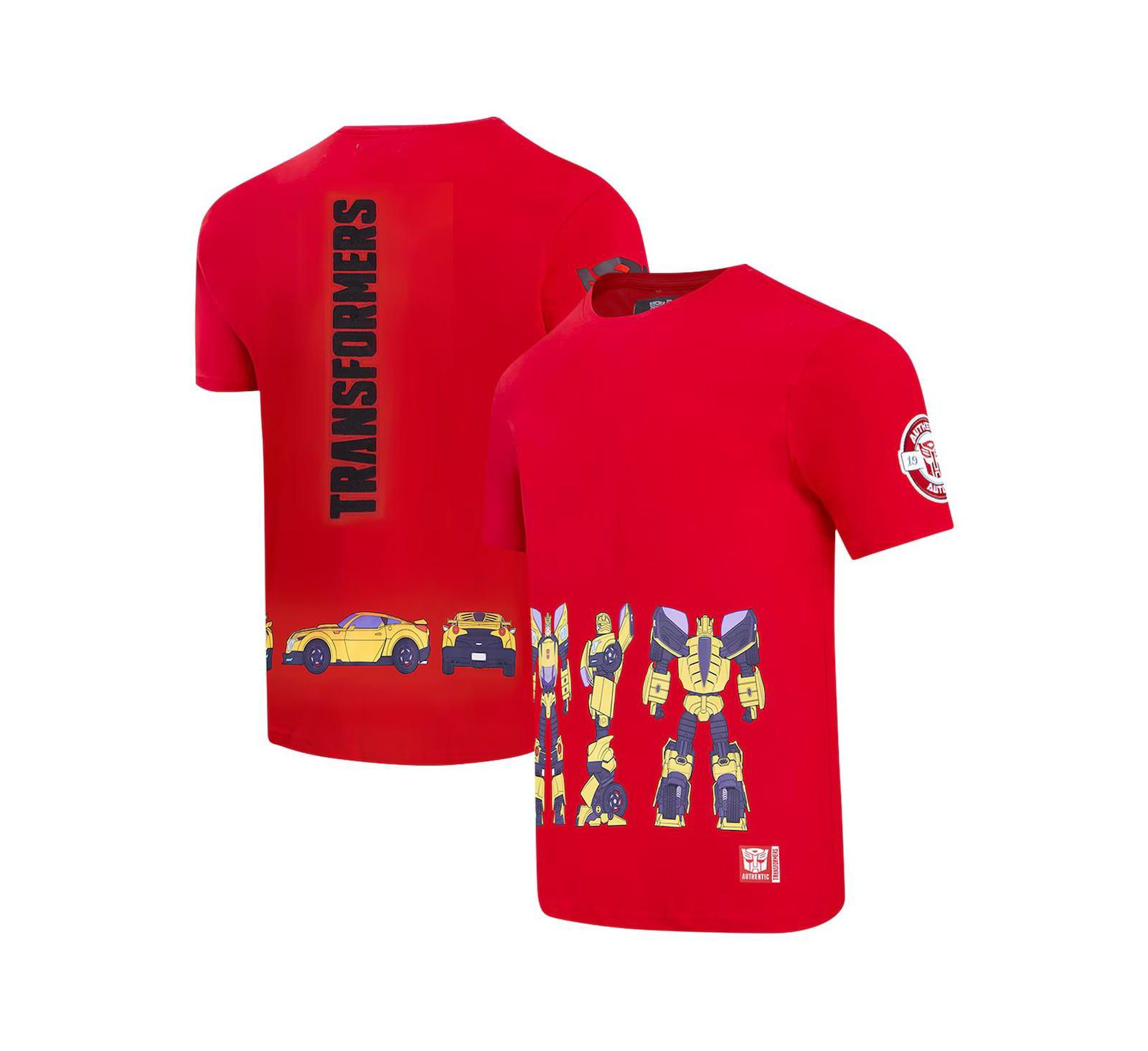 Мужская и женская футболка Freeze Max Red Bumblebee