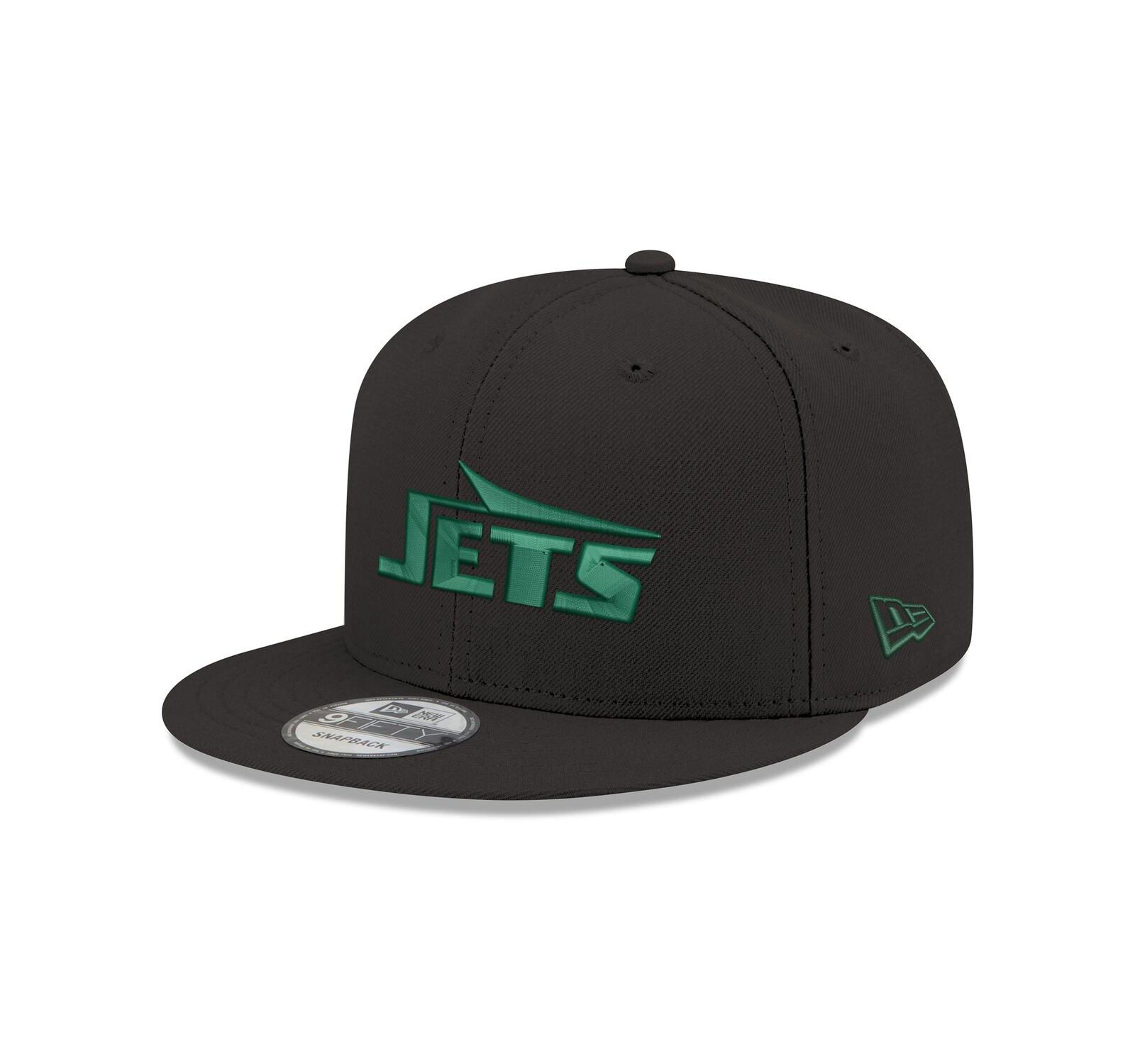 Мужская кепка New Era Black New York Jets Standard 9FIFTY Snapback