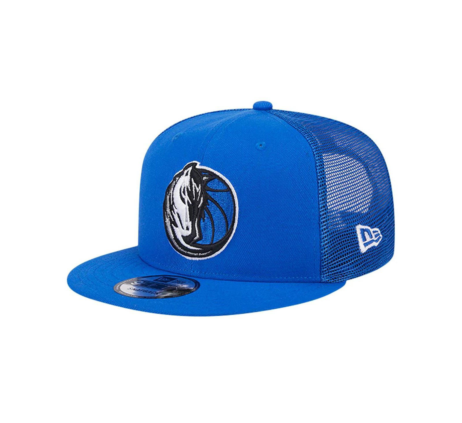 Мужская кепка New Era Dallas Mavericks Evergreen Meshback 9FIFTY Snapback, синяя