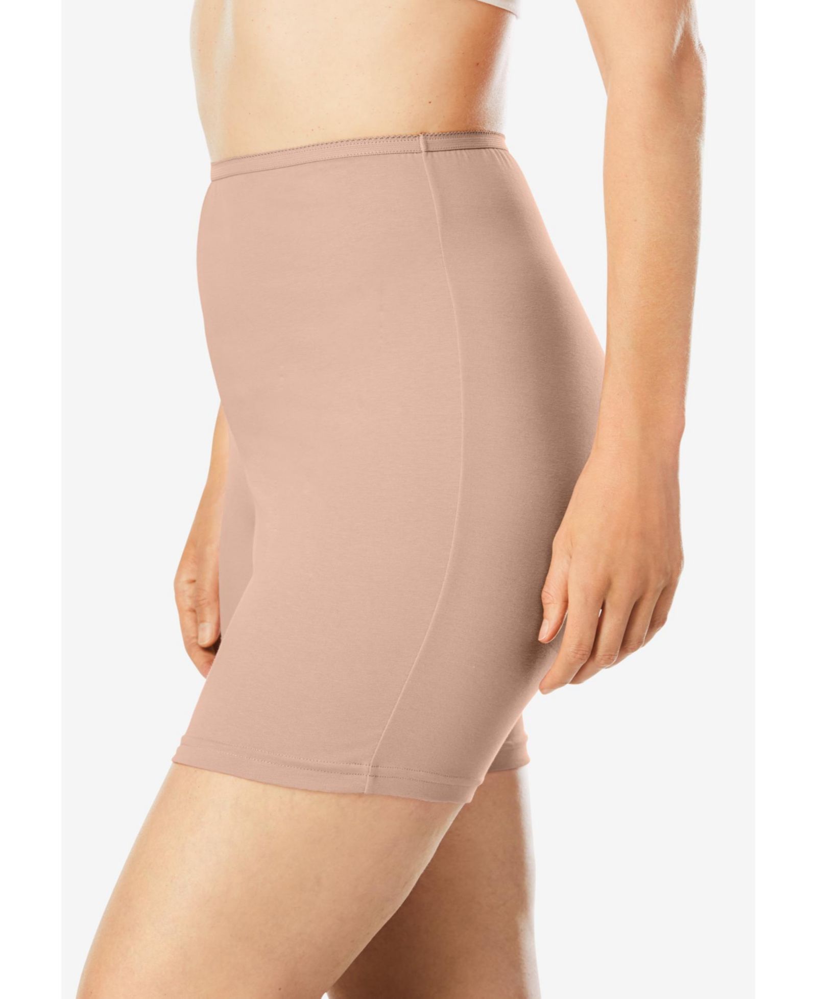 Comfort Choice Women's Stretch Cotton Boxer 3-Pack