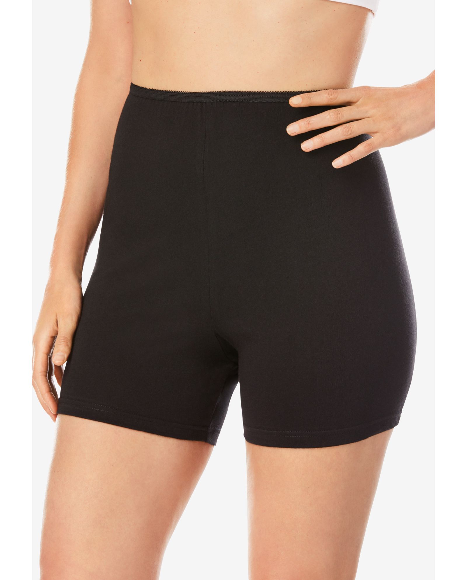 Comfort Choice Women's Cotton Boxer 10-Pack