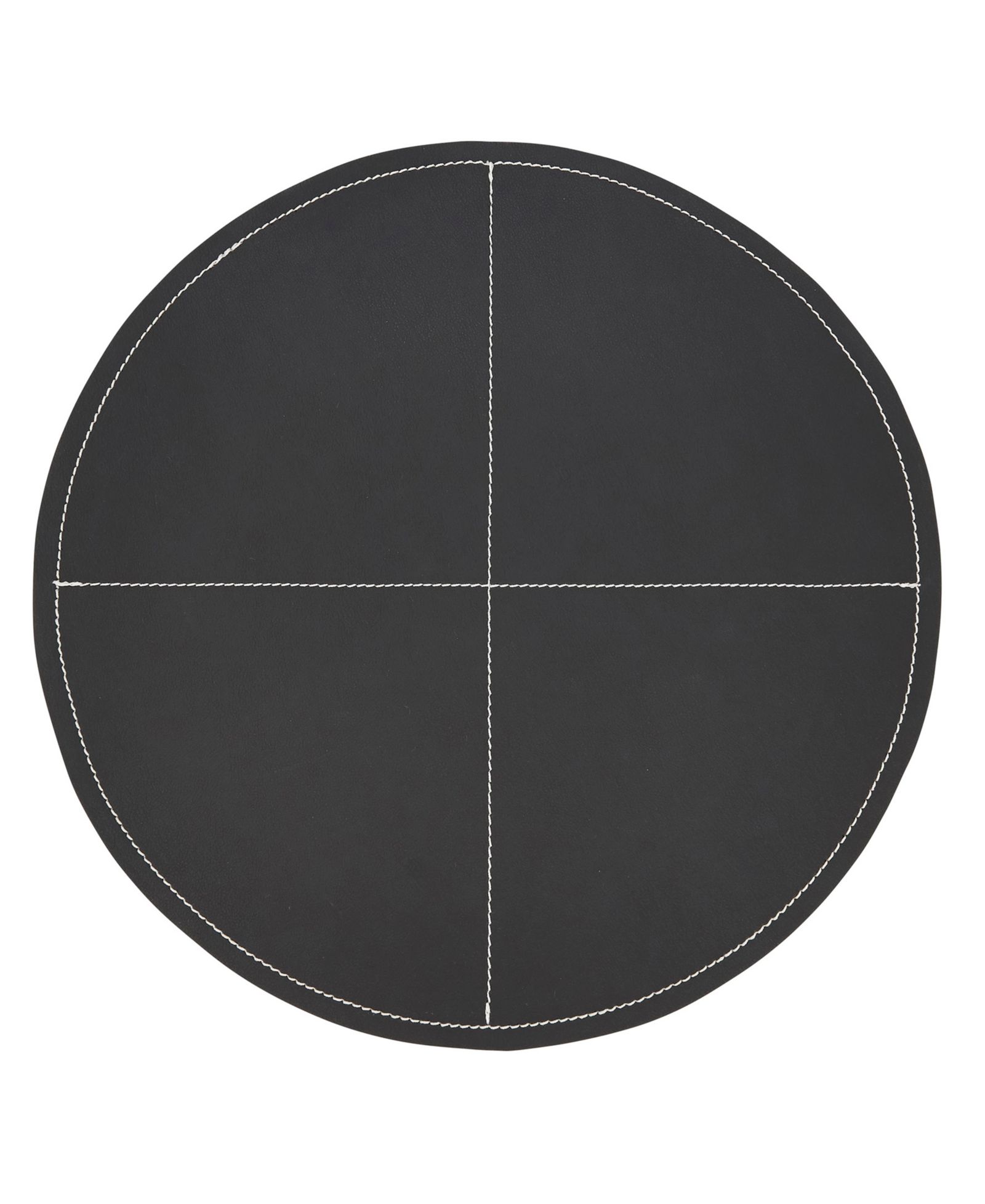 Набор салфеток Saro Lifestyle PU Leather Luxe 4 pieces, 15"x15"