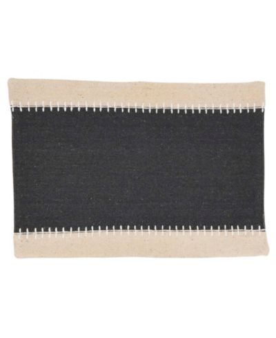 Набор салфеток для стола Saro Lifestyle с дизайном Whipstitched Border, 4 шт., 14"x20"