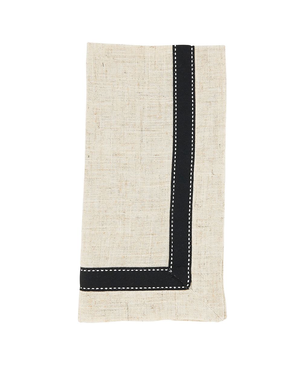 Набор салфеток Saro Lifestyle Grosgrain 4 шт. 20"x20"