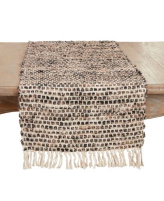 Дорожка на стол Saro Lifestyle в полоску, 16"x72"
