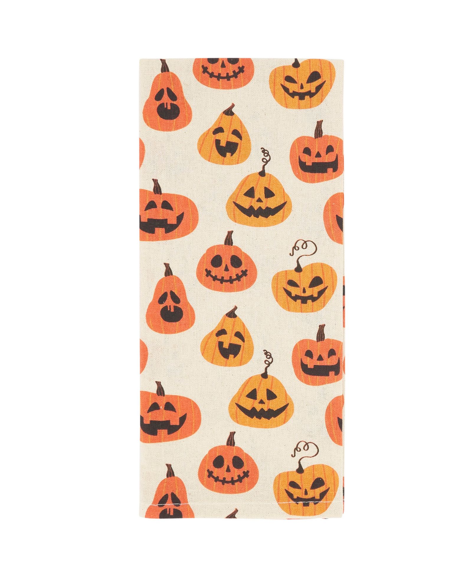 Saro Lifestyle Набор кухонных полотенец Saro Lifestyle Spice of Fall Pumpkin, 4 шт, 18"x28"