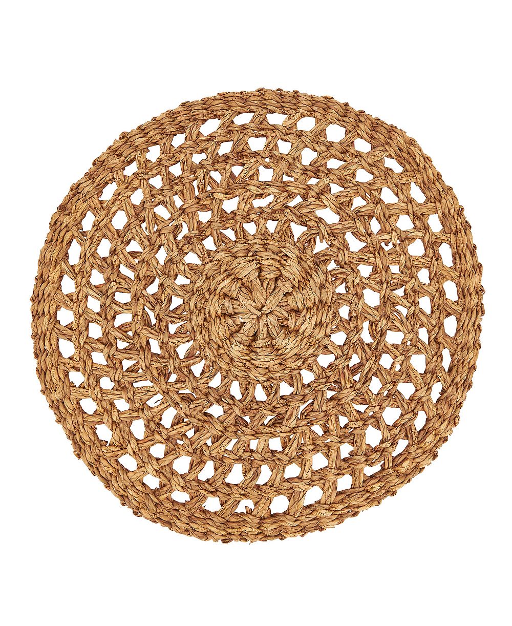 Saro Lifestyle набор из 4 подстановочных матов из сизаля, 15"x15"