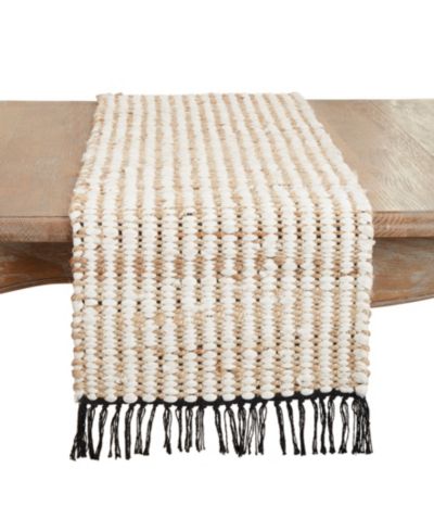Дорожка для стола Saro Lifestyle Chunky Chindi, 16"x72"