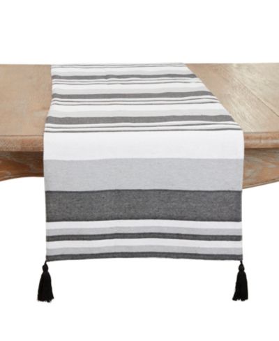 Скатерть Saro Lifestyle Pleated Perfection 16"x72"