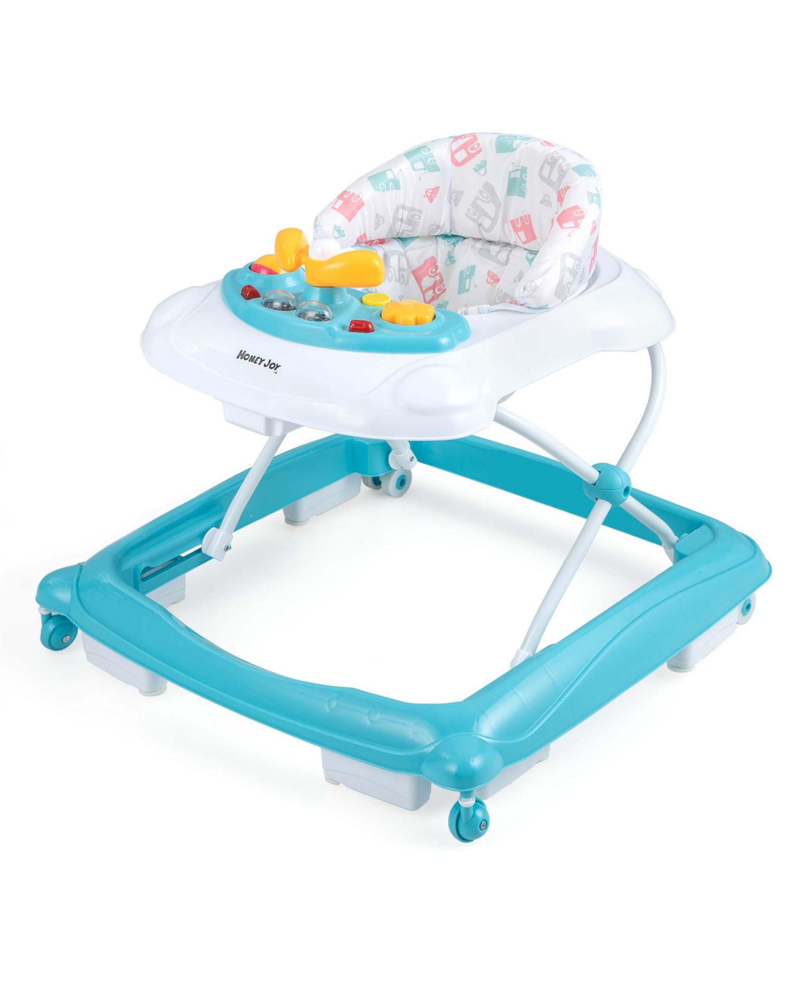 Детский прогулочный шасси Costway Foldable Baby Walker