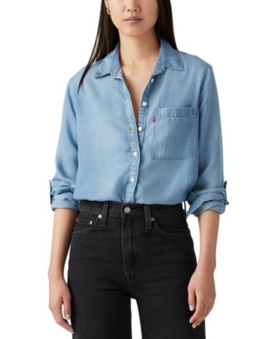 Женская рубашка Levi's Women's Darlene Collared Button-Front