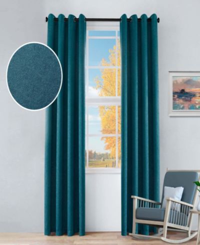 Superior Senna Durable Room Darkening Grommet Curtain Panels Set of 4