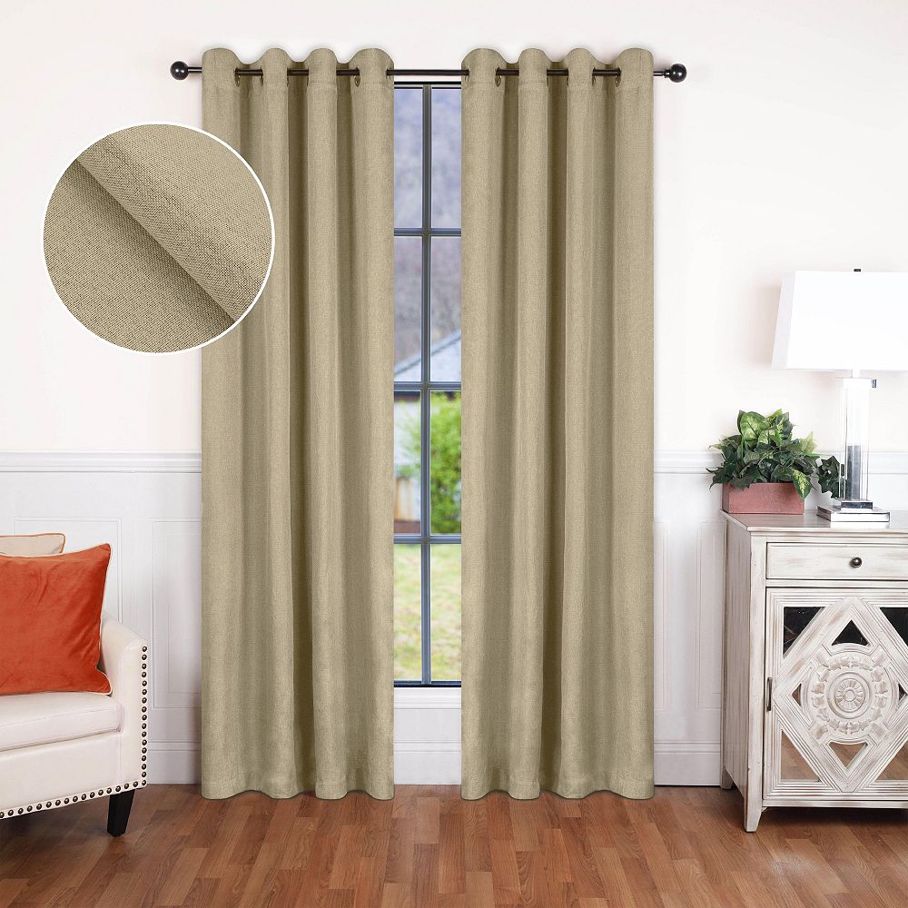 Комплект из 2-х штор Superior Linen Room Darkening Grommet, 42" x 96"