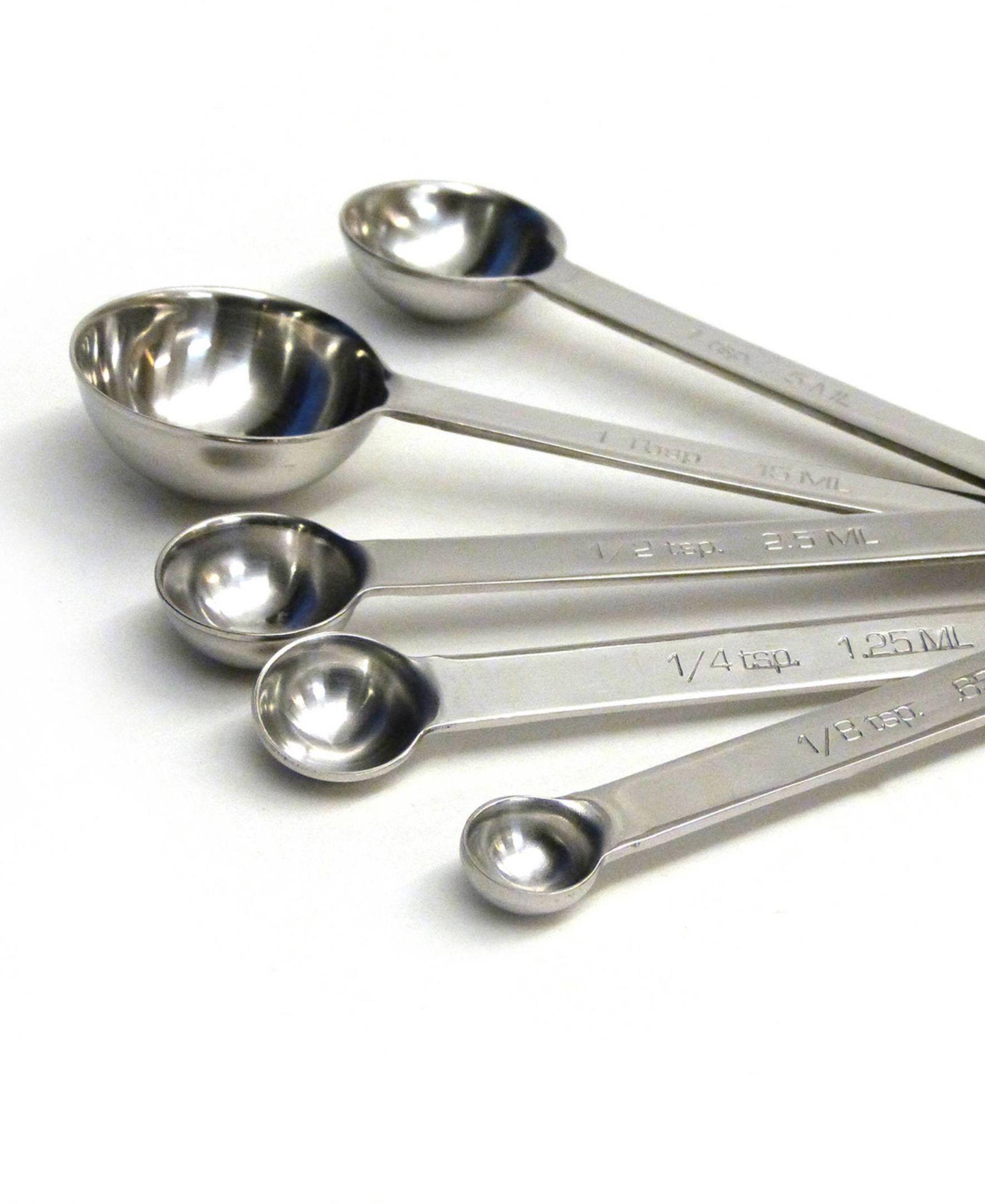RSVP International Endurance Stainless Steel Measuring Spoon Set