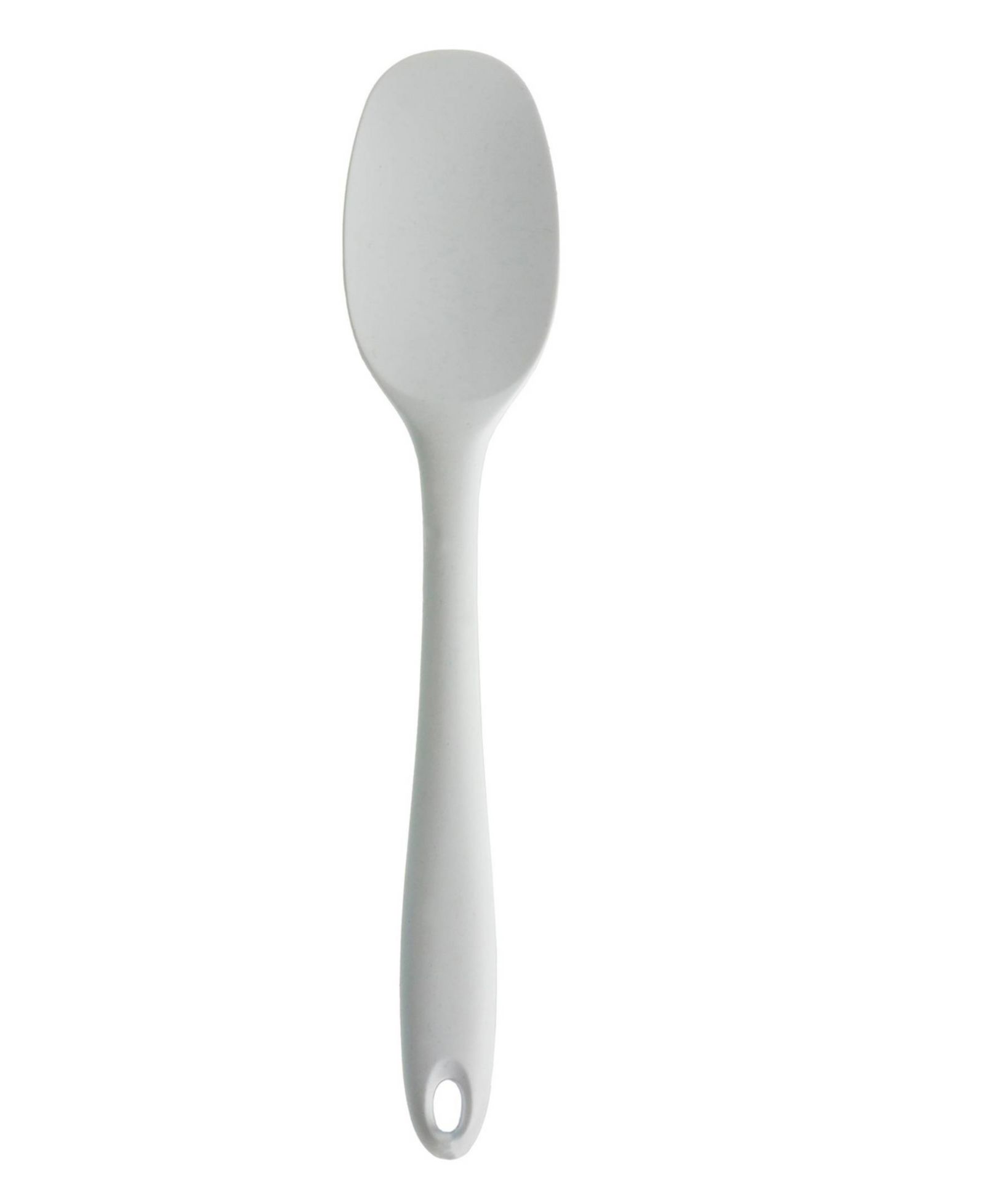 RSVP International Silicone Coated Steel 11" x 2.25" Ela Series White Spoon