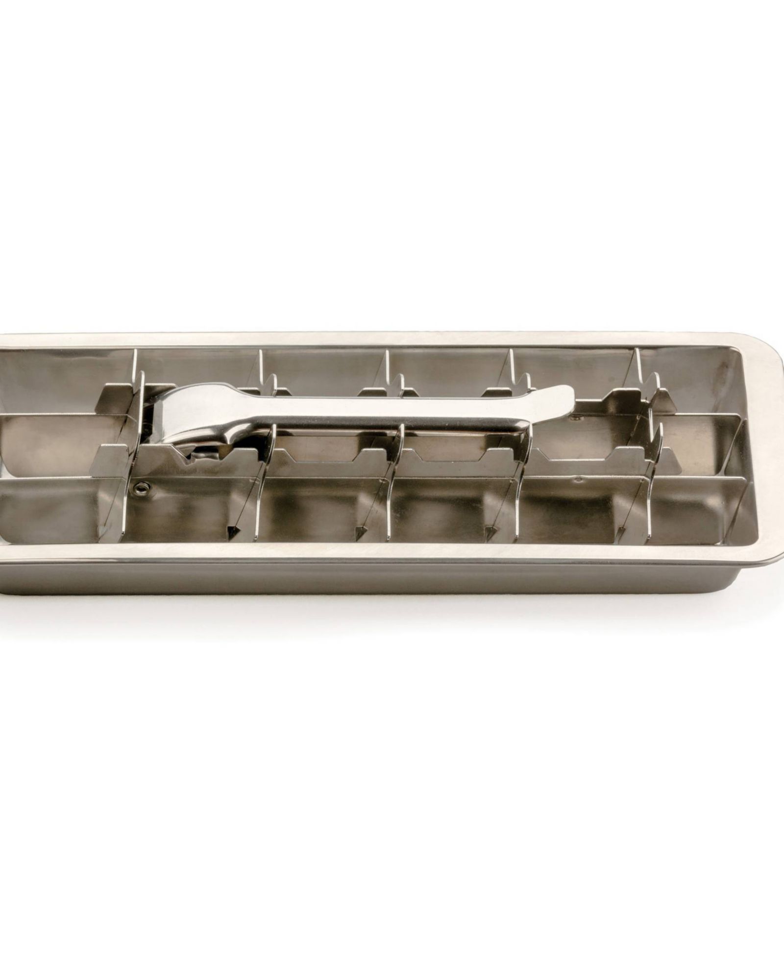 RSVP International Endurance Stainless Steel 11x5" Ice Cube Tray