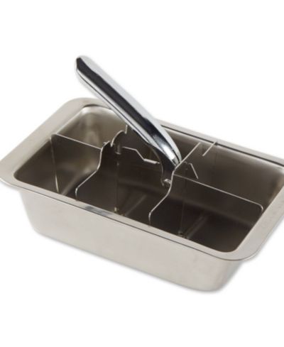 RSVP International Endurance Stainless Steel 7x5x3" Ice Cube Tray