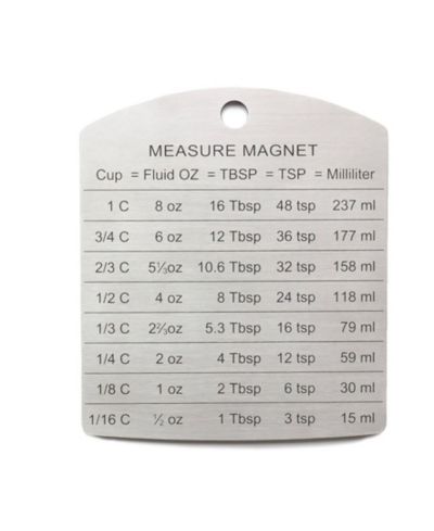 Магнитный измеритель RSVP International Endurance Stainless Steel 3.5 x 4.125"