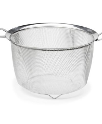 RSVP International дуршлаг-корзина из нержавеющей стали 4 Quart Wide Rim Mesh
