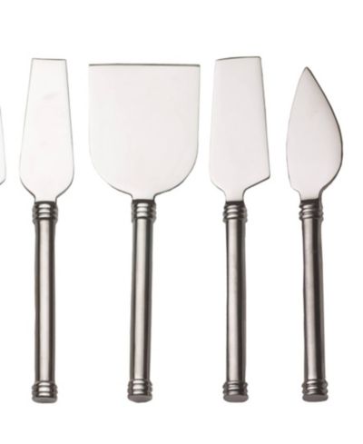 RSVP International Endurance Stainless Steel 5 Piece 6" Cheese Knife Set