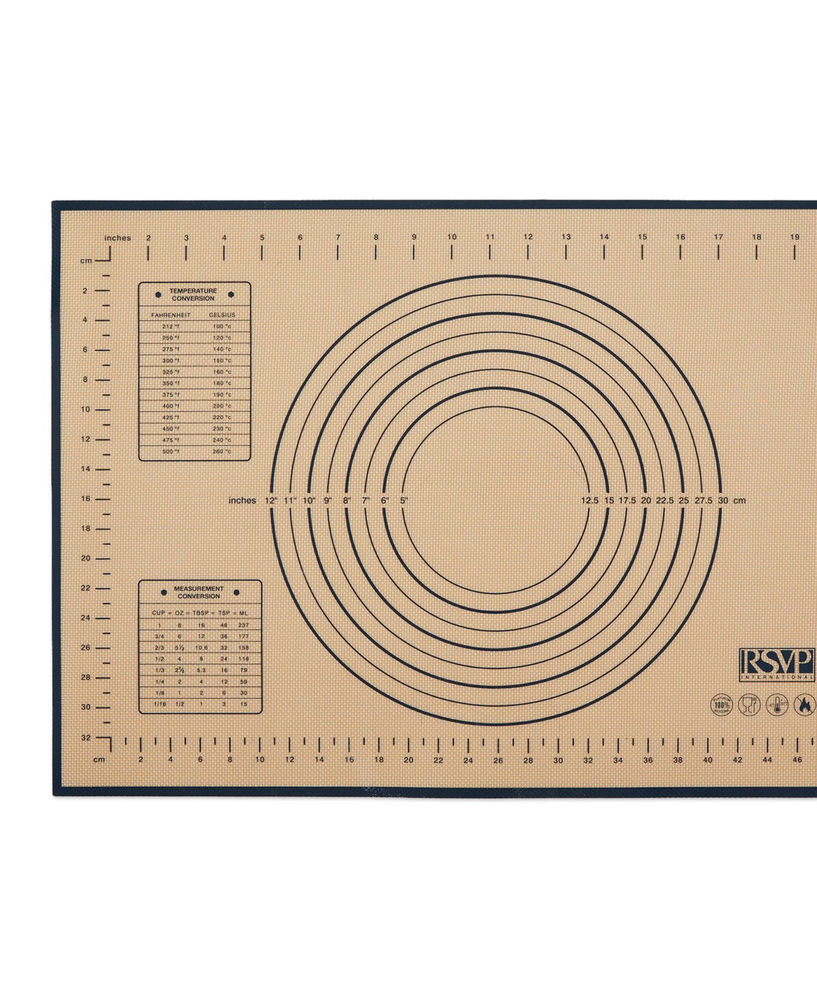 Силиконовая подложка для выпечки RSVP International Silicone 24x16"