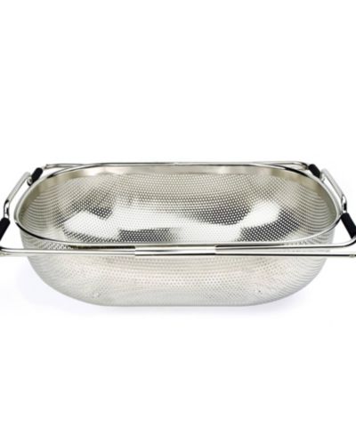 RSVP International Endurance Pierced Stainless Steel In-Sink Drainer