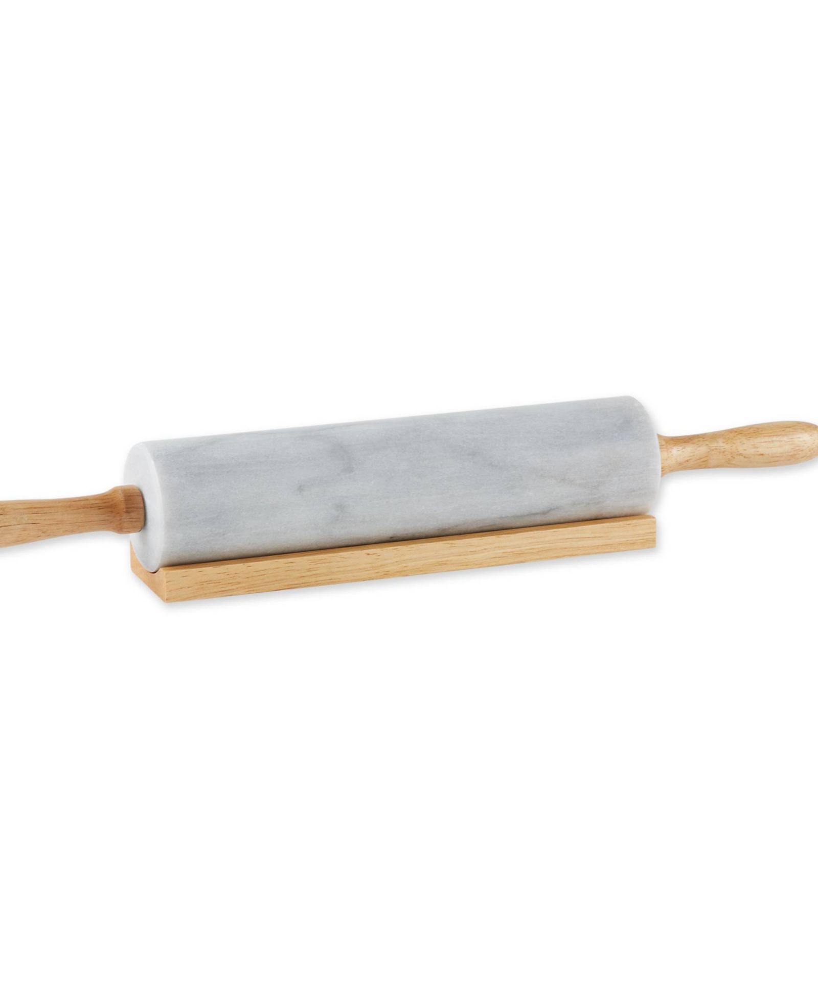 Скалка RSVP International White Marble 18.5"