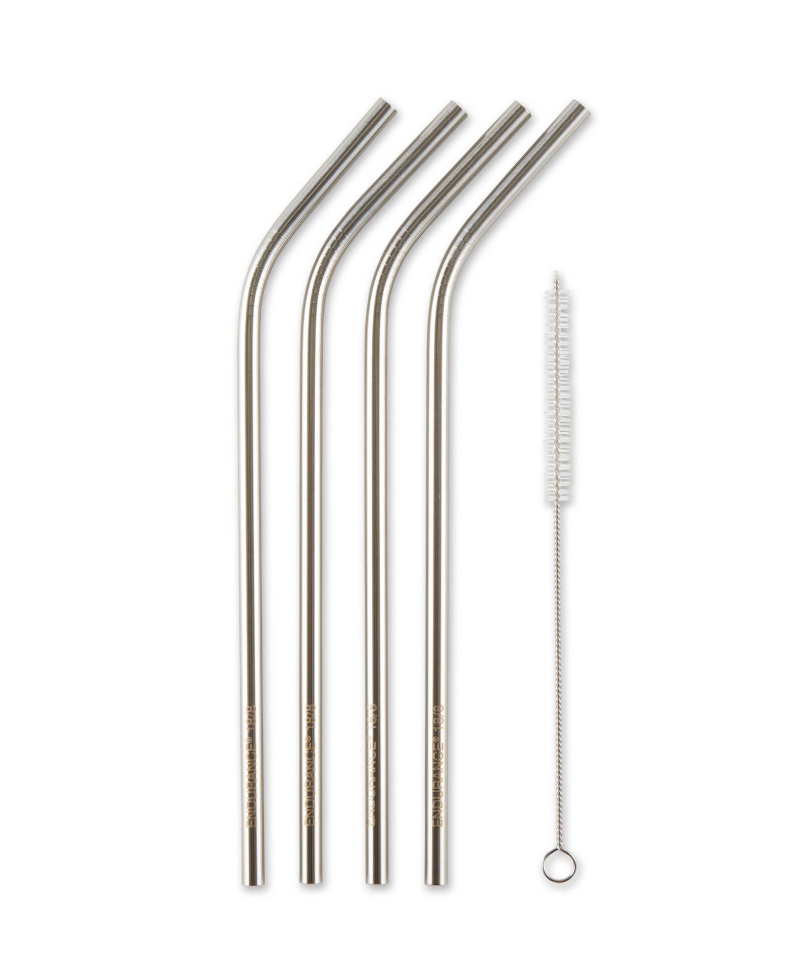 Набор соломинок RSVP International Endurance Stainless Steel 4 Piece 8.5"