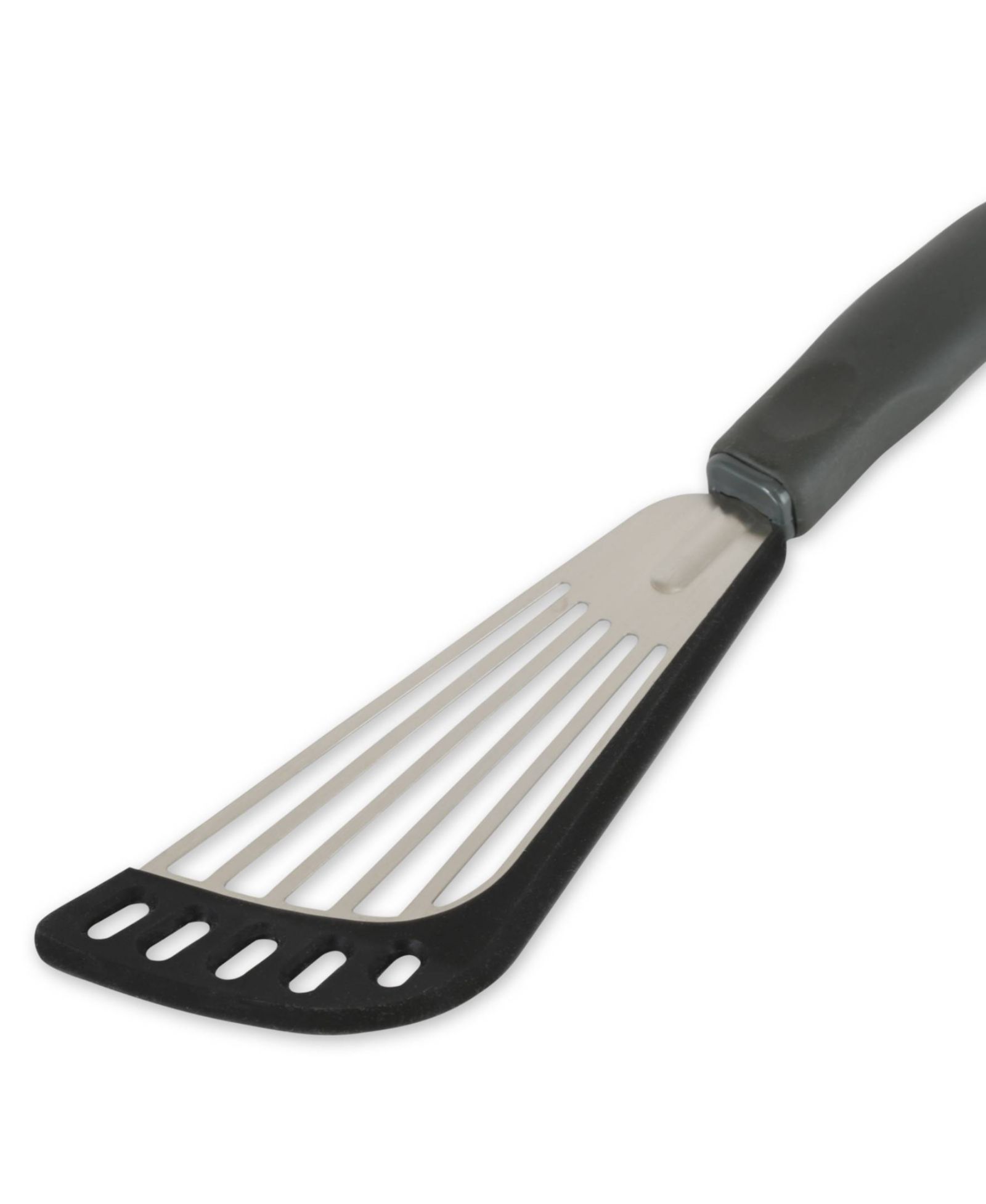 RSVP International Endurance Stainless Steel 11x3" Angled Slotted Spatula